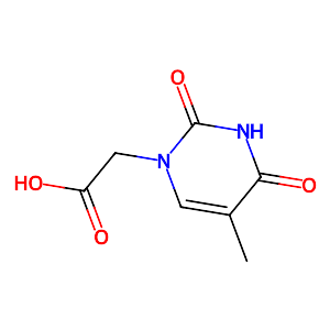 (5-Methyl-2,4-dioxo-3,4-dihydro-2H-pyrimidin-1-yl)acetic acid,20924-05-4