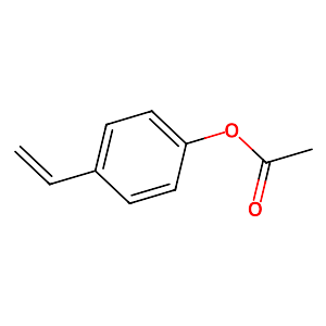 4-Acetoxystyrene (contains 200-300 ppm TBC),2628-16-2