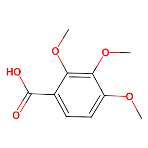 2,3,4-Trimethoxybenzoic acid,573-11-5