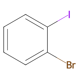 1-Bromo-2-iodobenzene, stabilized with copper chip,583-55-1