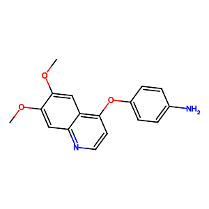 4-(6,7-Dimethoxy-quinolin-4-yloxy)-phenylamine,190728-25-7