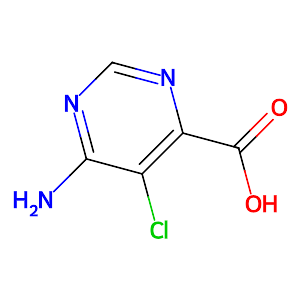 6-Amino-5-chloro-4-pyrimidinecarboxylic acid,914916-98-6