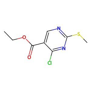 Ethyl 4-chloro-2-(methylthio)pyrimidine-5-carboxylate,5909-24-0