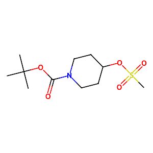 4-Methanesulfonyloxy-piperidine-1-carboxylic acid tert-butyl ester,141699-59-4