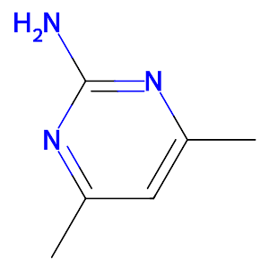 2-Amino-4,6-dimethylpyrimidine,767-15-7