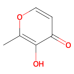 3-Hydroxy-2-methyl-4-pyrone,118-71-8