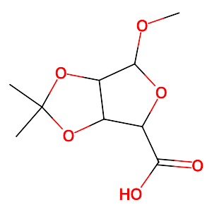 2,3-O-Isopropylidene-1-O-methyl-D-ribosic acid,54622-95-6