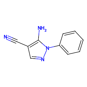 5-Amino-4-cyano-1-phenylpyrazole,5334-43-0
