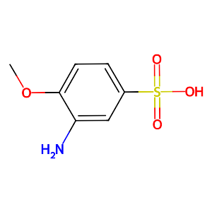 3-Amino-4-methoxybenzenesulfonic acid,98-42-0