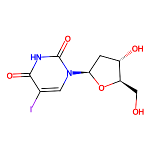 (+)-5-Iodo-2'-deoxyuridine,54-42-2