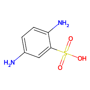 2,5-Diaminobenzenesulfonic acid,88-45-9