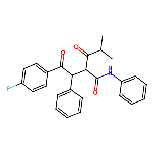 2-[2-(4-Fluorophenyl)-2-oxo-1-phenylethyl]-4-methyl-3-oxo-N-phenylpentanamide,125971-96-2