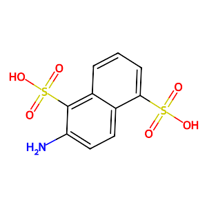 2-Amino-1,5-naphthalenedisulfonic acid,117-62-4