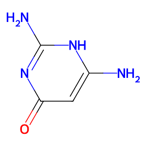 2,4-Diamino-6-hydroxypyrimidine,56-06-4