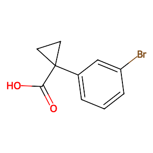 1-(3-Bromophenyl)cyclopropanecarboxylic acid,124276-95-5