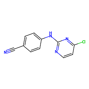 4-(4-Chloropyrimidin-2-ylamino)benzonitrile,244768-32-9