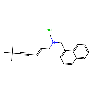 trans-N-(6,6-Dimethyl-2-hepten-4-ynyl)-N-methyl-1-naphthylmethylamine Hydrochloride,78628-80-5