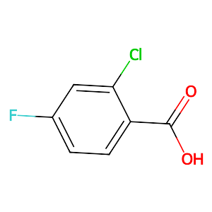 2-Chloro-4-fluorobenzoic acid,2252-51-9
