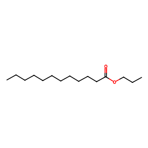 Propyl dodecanoate,3681-78-5
