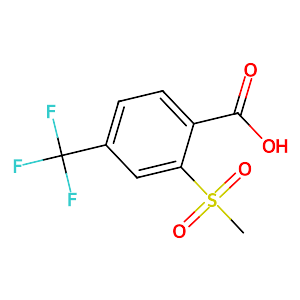 2-(Methylsulfonyl)-4-(trifluoromethyl)benzoic acid,142994-06-7