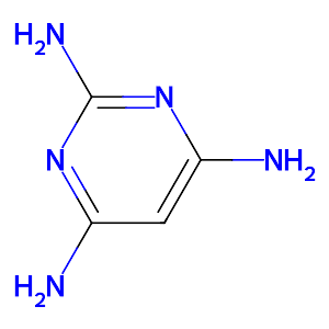2,4,6-Triaminopyrimidine,1004-38-2