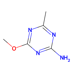 2-Amino-4-methoxy-6-methyl-1,3,5-triazine,1668-54-8