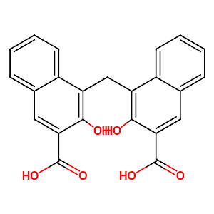 Pamoic acid,130-85-8