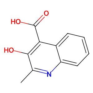 3-Hydroxy-2-methyl-4-quinolinecarboxylic acid,117-57-7