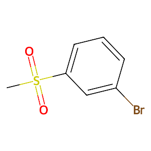 3-Bromophenyl methyl sulfone,34896-80-5