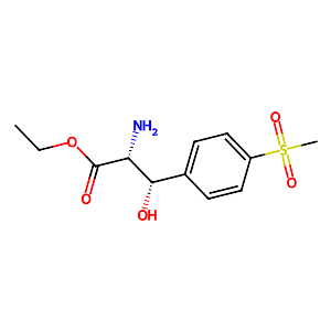 D-p-Methyl sulfone phenyl ethyl serinate,36983-12-7