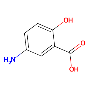 5-Aminosalicylic acid,89-57-6
