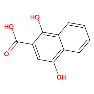 1,4-Dihydroxy-2-naphthoic acid,31519-22-9