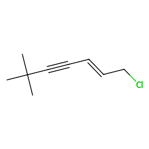 1-Chloro-6,6-dimethyl-2-heptene-4-yne,126764-17-8