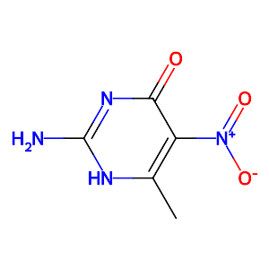 2-Amino-6-methyl-5-nitro-3H-pyrimidin-4-one,4214-85-1