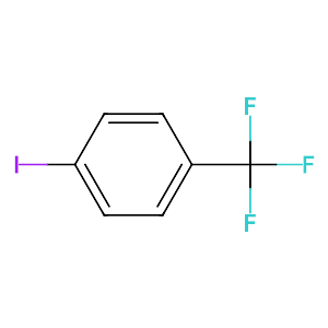 4-Iodobenzotrifluoride, stabilized with Copper chip,455-13-0