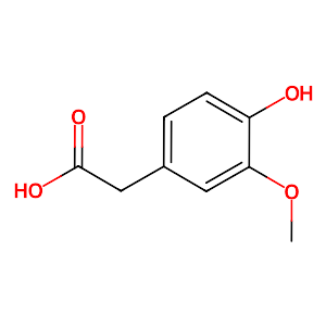 4-Hydroxy-3-methoxyphenylacetic acid,306-08-1