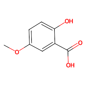 5-Methoxysalicylic acid,2612-02-4
