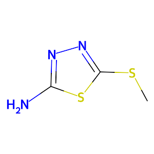 5-(Methylthio)-1,3,4-thiadiazol-2-amine,5319-77-7