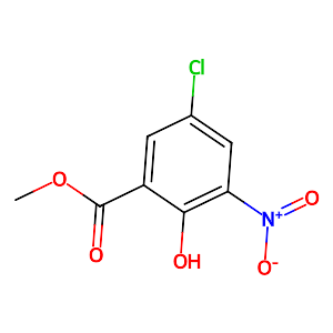 Methyl 5-chloro-2-hydroxy-3-nitrobenzoate,5043-79-8