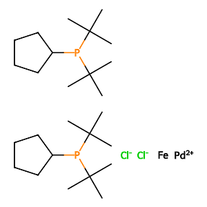 [1,1'-Bis(di-tert-butylphosphino)ferrocene]dichloropalladium(II),95408-45-0