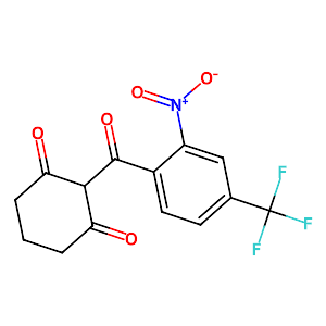 2-(2-Nitro-4-trifluoromethylbenzoyl)-1,3-cyclohexanedione,104206-65-7