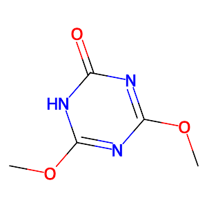 4,6-Dimethoxy-1,3,5-triazin-2(1H)-one,1075-59-8