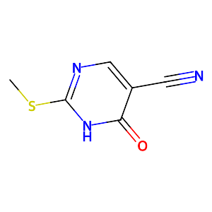 4-Hydroxy-2-(methylthio)pyrimidine-5-carbonitrile,89487-99-0