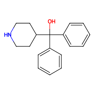 alpha,alpha-Diphenyl-4-piperidinomethanol,115-46-8