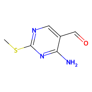 4-Amino-2-(methylthio)pyrimidine-5-carbaldehyde,770-31-0