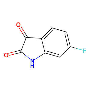 6-Fluoroindoline-2,3-dione,324-03-8