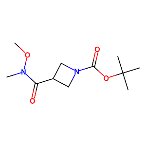 tert-Butyl 3-(methoxy(methyl)carbamoyl)azetidine-1-carboxylate,820971-67-3