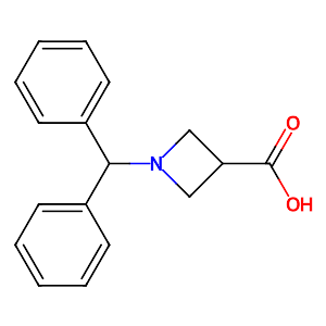 1-Benzhydrylazetidine-3-carboxylic acid,36476-87-6