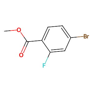 Methyl 4-bromo-2-fluorobenzoate,179232-29-2