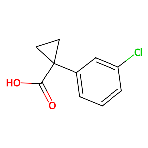 1-(3-Chlorophenyl)cyclopropanecarboxylic acid,124276-34-2